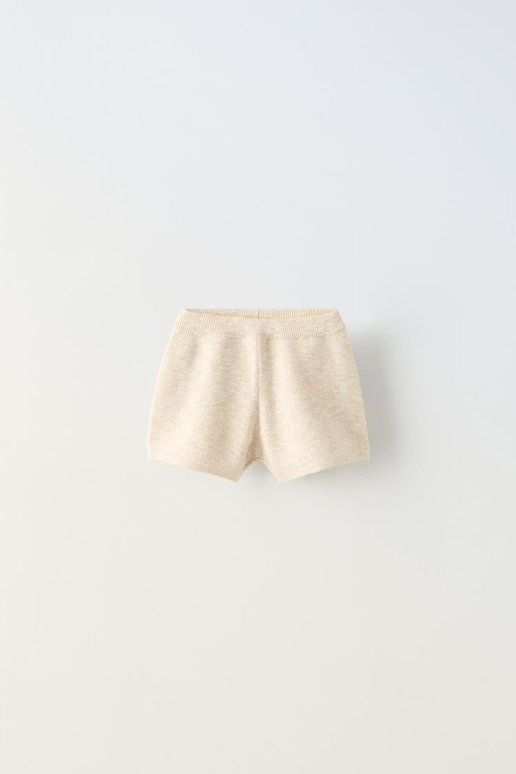 Textured Knit Shorts 6M