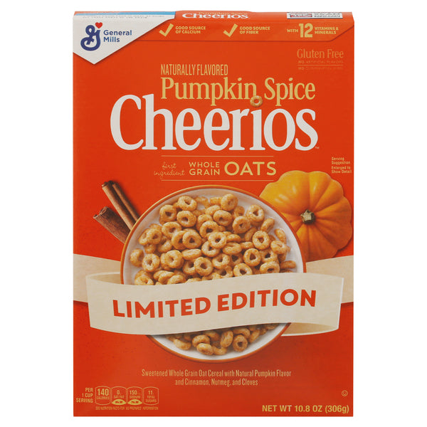 Cheerios Cereal, Pumpkin Spice, 10.8 oz