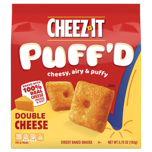 Cheez-It Puff'd Double Cheese, 5.75 oz