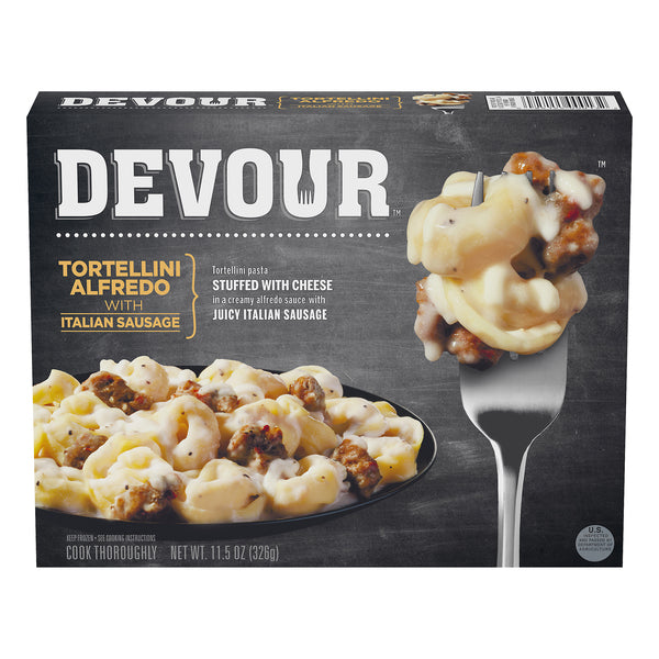 Devour Tortellini Alfredo with Italian Sausage, 11.5 oz