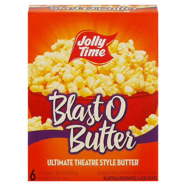 Jolly Time Popcorn, Blast O Butter, 19.2 oz