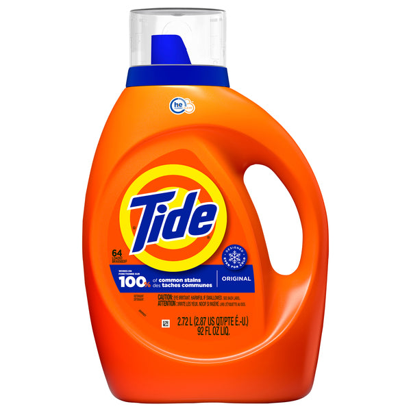 Tide Liquid Laundry Detergent, Original, 92oz