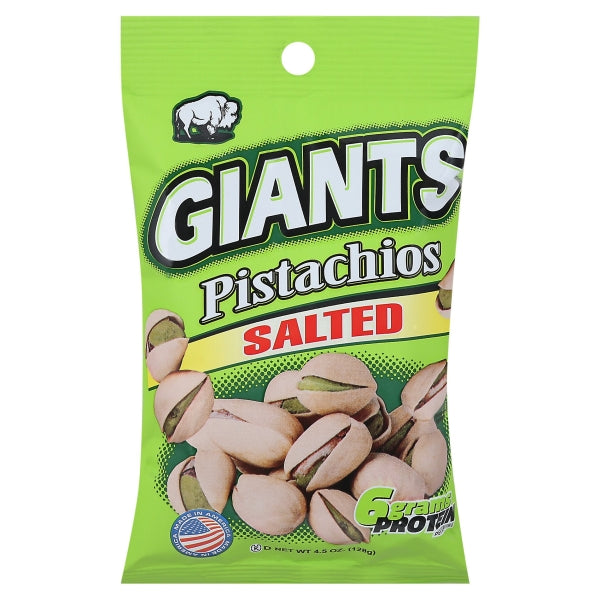 Giants Salted Pistachios, 4.5 oz