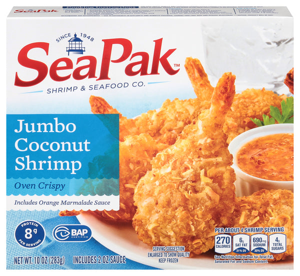 SeaPak Jumbo Coconut Shrimp, 10 oz