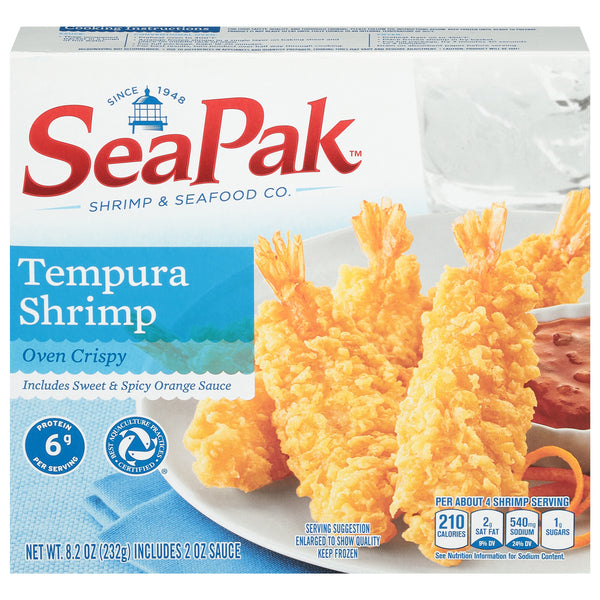 Seapak Tempura Shrimp, 10 oz