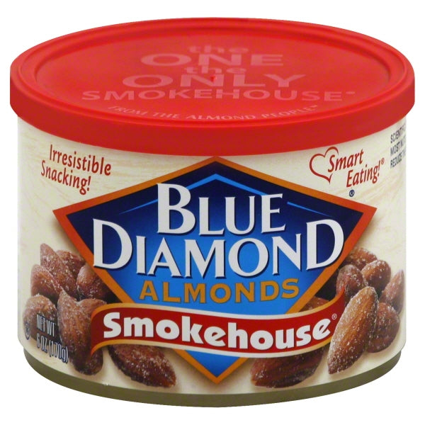 Blue Diamond Almonds, Bold, Smokehouse, 6 oz