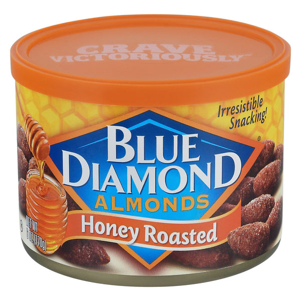 Blue Diamond Almonds, Honey Roasted, 6 oz