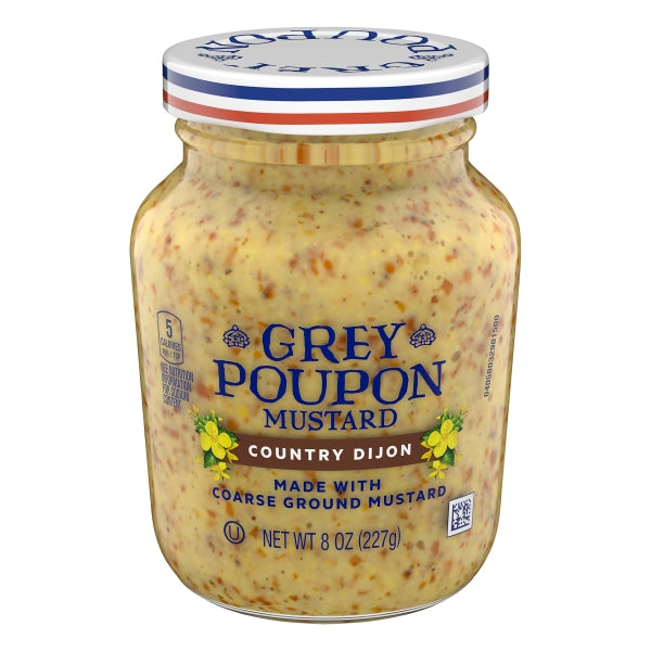 Grey Poupon Country Dijon Mustard, 8 oz