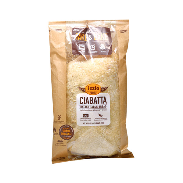 Izzio Ciabatta, 14 oz