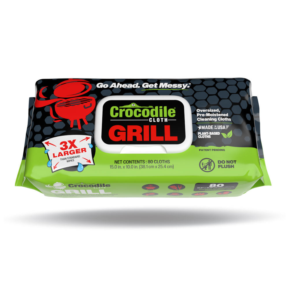 Crocodile Cloth Grill Huge Cloth, 80 ct