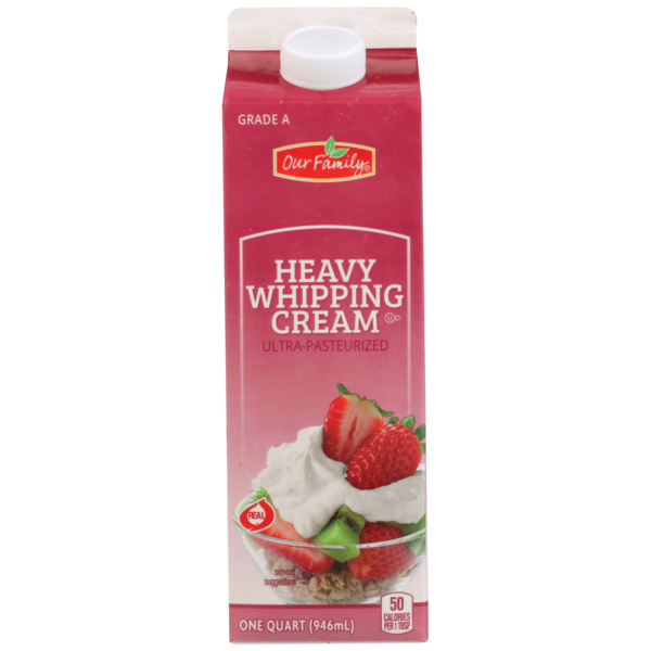 Our Family Heavy Whipping Cream, 32oz