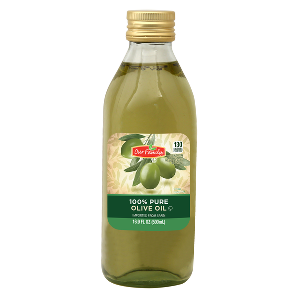 Our Family 100% Pure Olive Oil, 16.9oz