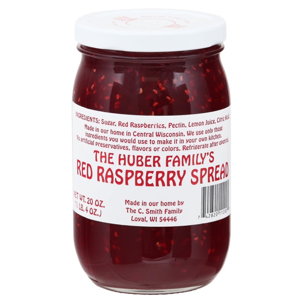 The Huber Family's Red Raspberry Spread, 20 oz