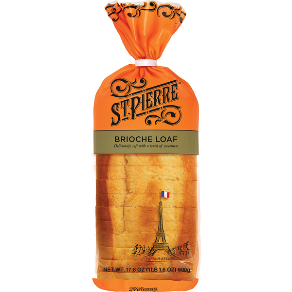 St Pierre Brioche Sliced Loaf, 17.6 oz