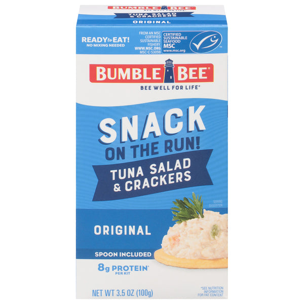 Bumble Bee Snack on the Run, Tuna Salad Kit, 3.5oz