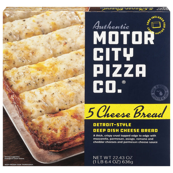 Motor City Pizza Co. Cheese Bread, 22.43 oz