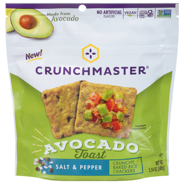 Crunchmaster Avocado Toast Crackers, 3.54 oz