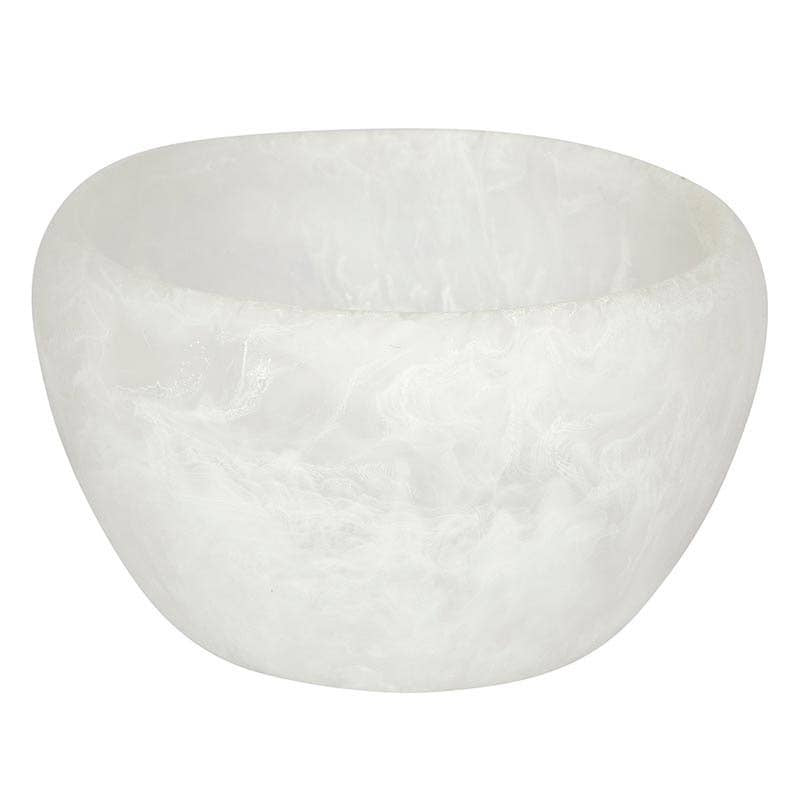 Santa Barbara Resin Dip Bowl, White