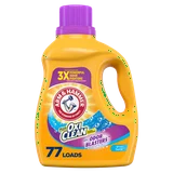 Arm & Hammer Liquid Laundry Detergent, Plus Oxy Clean with Odor Blaster, Fresh Burst 100.5 oz