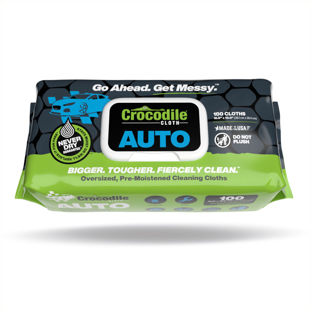 Crocodile Cloth Auto Cloths, 100 ct