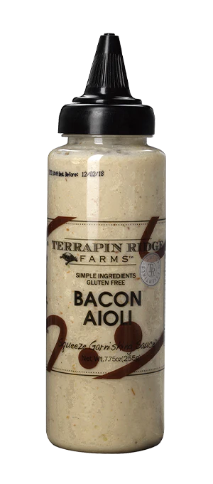 Terrapin Ridge Farms Bacon Aioli Squeeze Garnishing Sauce, 7.75 oz