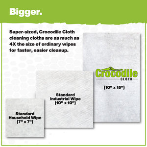 Crocodile Cloth Auto Cloths, 100 ct