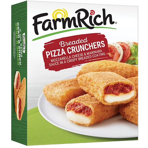 Farm Rich Breaded Pizza Crunchers, 10oz