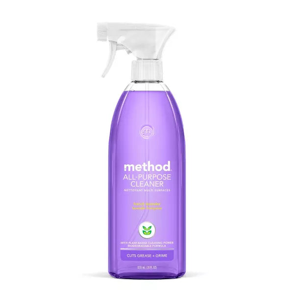 Method All-Purpose Cleaner, French Lavender, Multi Surfaces, 28oz