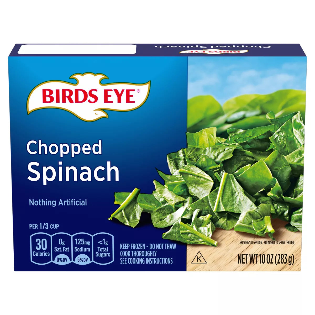 Birds Eye Chopped Spinach, 10oz