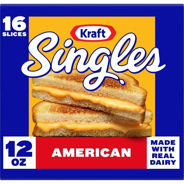 Kraft Singles American Cheese Slices, 16 slices