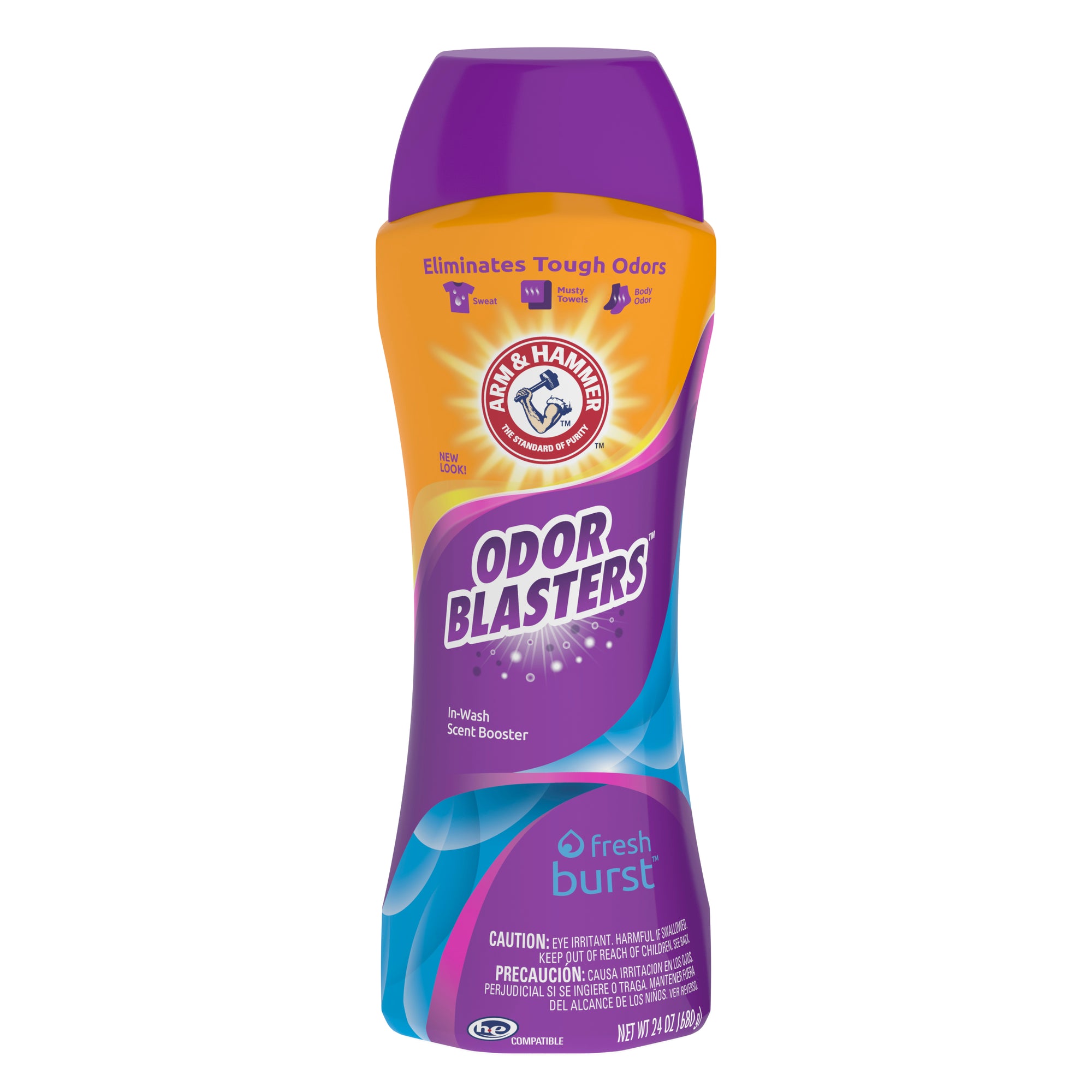 Arm & Hammer Odor Blasters in-Wash Scent Booster, Fresh Burst, 24 oz