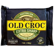 Old Croc Extra Sharp Cheddar Cheese, 7oz