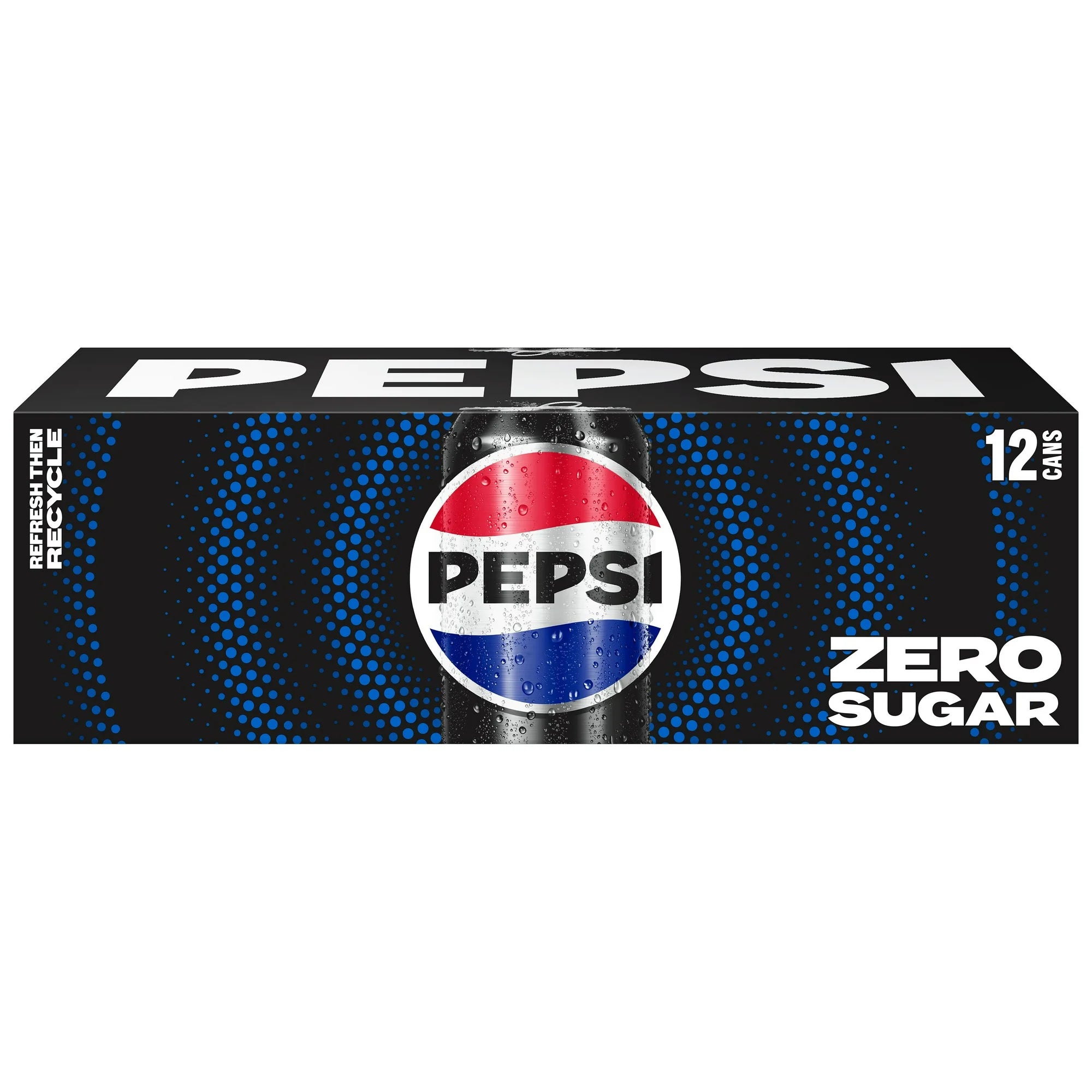 Pepsi Zero Sugar, 12oz Cans, 12 ct