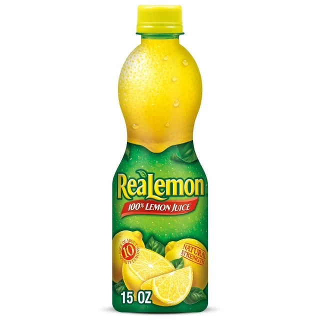 ReaLemon 100% Lemon Juice, 15 oz