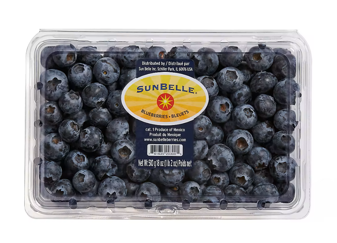 Blueberries, 18 oz