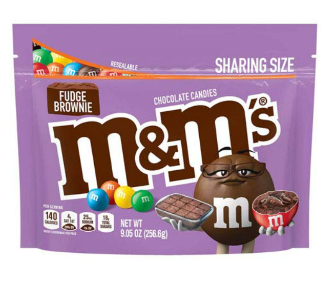 M&M's Fudge Brownie, 9.5 oz