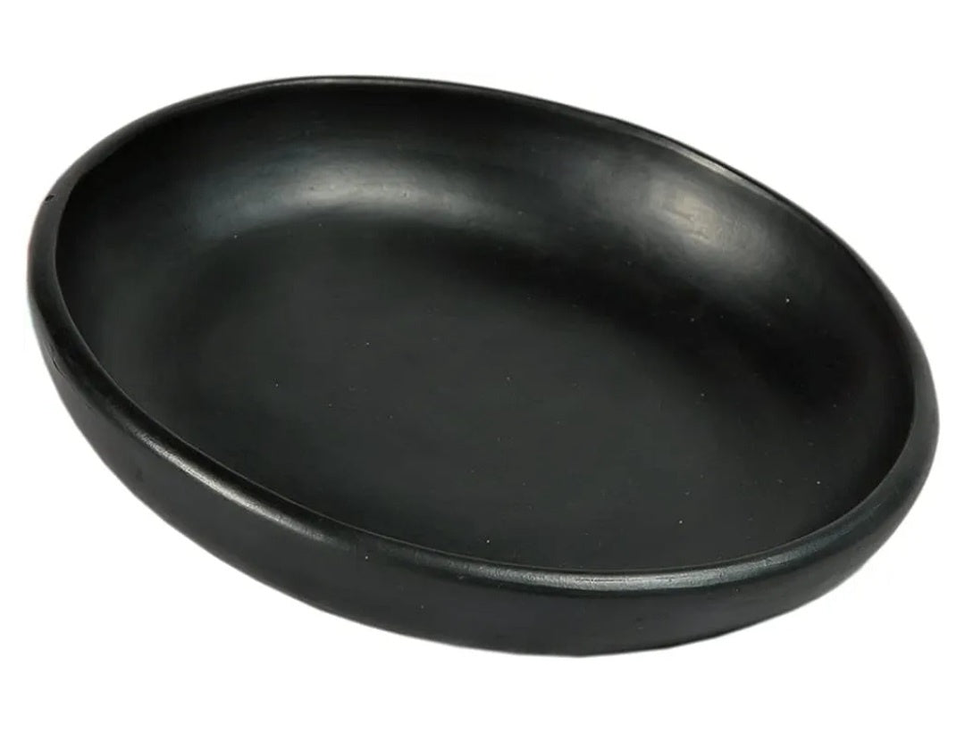 Ancient Cookware, Round Clay Plate, 12 inch