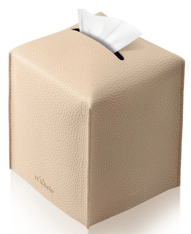 PU Square Tissue Box Cover