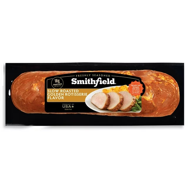 Smithfield Slow Roasted Golden rotisserie Pork Tenderloin, 1.2#