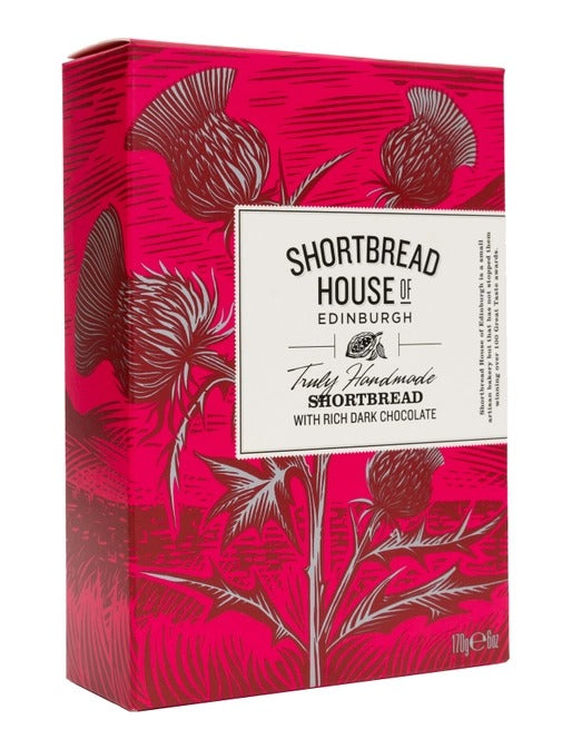 Shortbread House of Edinburgh, Shortbread with Chocolate, 6 oz