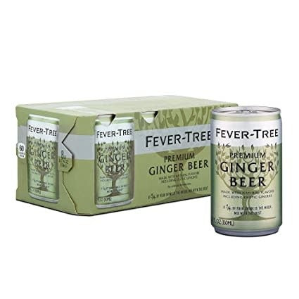 Fever-Tree Ginger Beer, 150ml, 8 ct