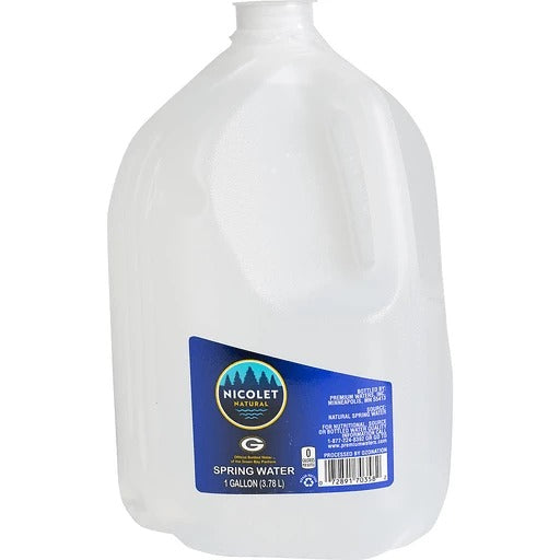 Nicolet Natural Spring Water, 1 Gallon