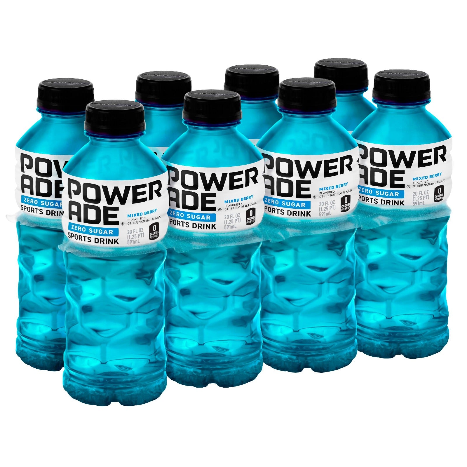 Powerade Zero Mixed Berry, 20 oz, 8 pk