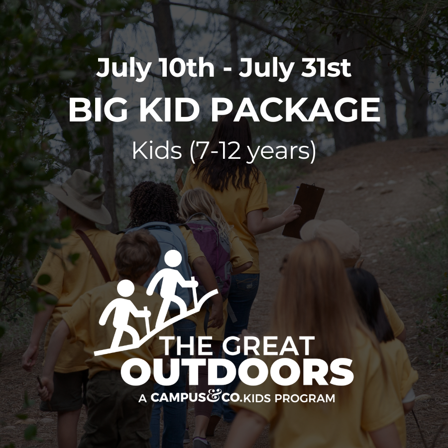 Kids Camp Big Kid Package 7/10-31/24