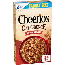 Cheerios, Cinnamon Oat Crunch, 24 oz