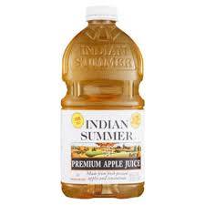 Indian Summer Premium Apple Juice, 64 oz