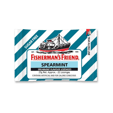 Fisherman's Friends Lozenges, Spearmint, 25g