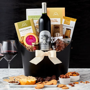 Deluxe Total Wine Gift Basket