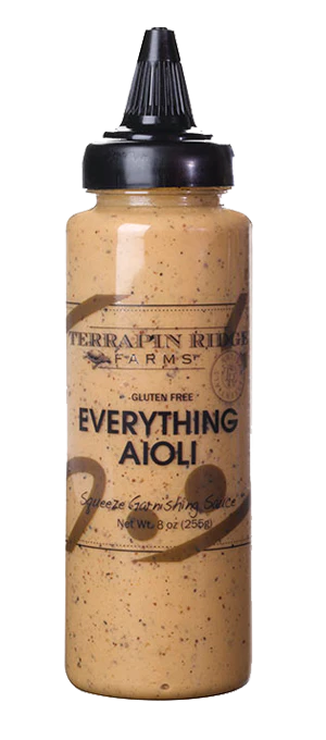 Terrapin Ridge Farms Everything Aioli Squeeze Garnishing Sauce, 8 oz