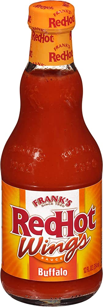 Frank's Red Hot Wings Sauce, Buffalo, 12 oz